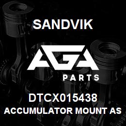 DTCX015438 Sandvik ACCUMULATOR MOUNT ASSEMBLY | AGA Parts