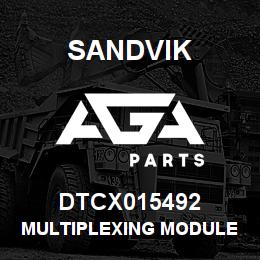 DTCX015492 Sandvik MULTIPLEXING MODULE LOADED *T TXT* | AGA Parts