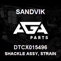 DTCX015496 Sandvik SHACKLE ASSY, STRAIN RELIEF | AGA Parts