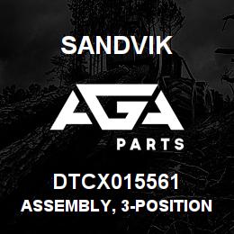 DTCX015561 Sandvik ASSEMBLY, 3-POSITION KEY SWITCH | AGA Parts