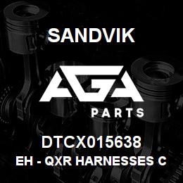 DTCX015638 Sandvik EH - QXR HARNESSES CUMMINS | AGA Parts