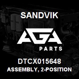 DTCX015648 Sandvik ASSEMBLY, 2-POSITION SWITCH NO/NC | AGA Parts