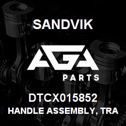 DTCX015852 Sandvik HANDLE ASSEMBLY, TRAM VALVE LOCKOU | AGA Parts