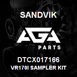 DTCX017166 Sandvik VR170I SAMPLER KIT | AGA Parts