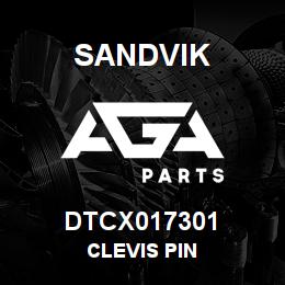 DTCX017301 Sandvik CLEVIS PIN | AGA Parts
