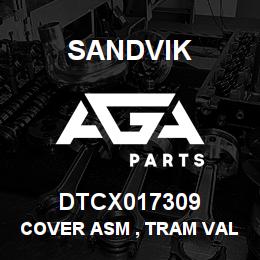 DTCX017309 Sandvik COVER ASM , TRAM VALVE LOCKOUT | AGA Parts