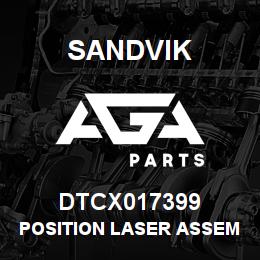 DTCX017399 Sandvik POSITION LASER ASSEMBLY | AGA Parts