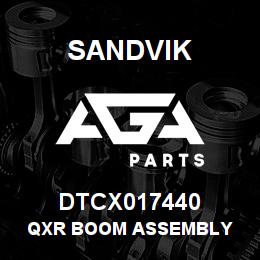 DTCX017440 Sandvik QXR BOOM ASSEMBLY | AGA Parts