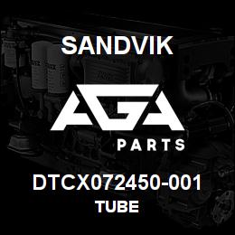 DTCX072450-001 Sandvik TUBE | AGA Parts