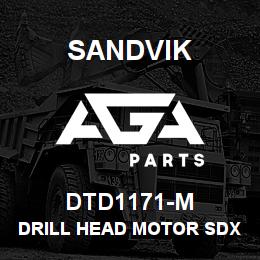 DTD1171-M Sandvik DRILL HEAD MOTOR SDX-22-T-PP | AGA Parts