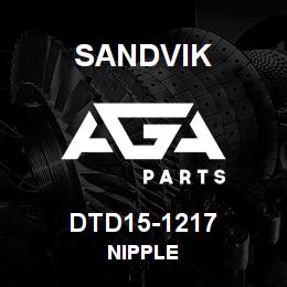DTD15-1217 Sandvik NIPPLE | AGA Parts