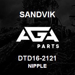DTD16-2121 Sandvik NIPPLE | AGA Parts