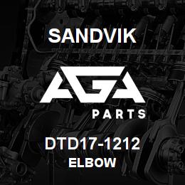 DTD17-1212 Sandvik ELBOW | AGA Parts
