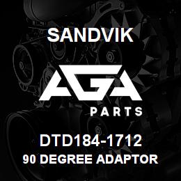 DTD184-1712 Sandvik 90 DEGREE ADAPTOR | AGA Parts