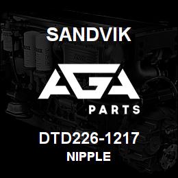 DTD226-1217 Sandvik NIPPLE | AGA Parts