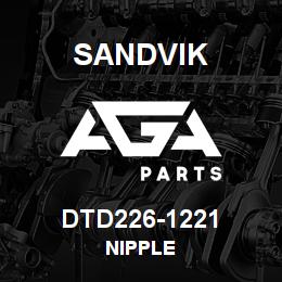 DTD226-1221 Sandvik NIPPLE | AGA Parts