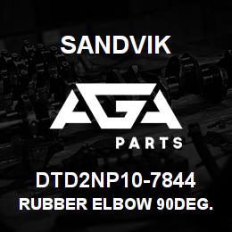 DTD2NP10-7844 Sandvik RUBBER ELBOW 90DEG. | AGA Parts