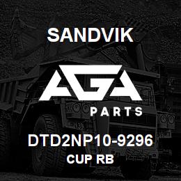DTD2NP10-9296 Sandvik CUP RB | AGA Parts
