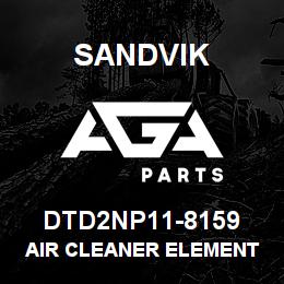 DTD2NP11-8159 Sandvik AIR CLEANER ELEMENT 913 | AGA Parts