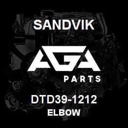 DTD39-1212 Sandvik ELBOW | AGA Parts