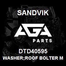 DTD40595 Sandvik WASHER;ROOF BOLTER MOUNT | AGA Parts