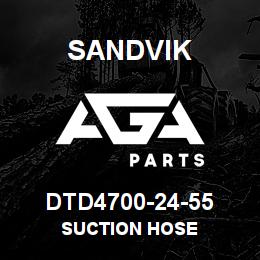 DTD4700-24-55 Sandvik SUCTION HOSE | AGA Parts