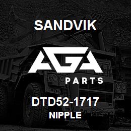 DTD52-1717 Sandvik NIPPLE | AGA Parts