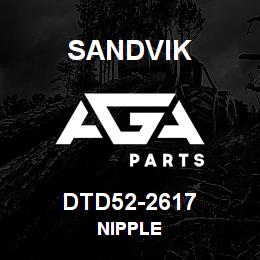 DTD52-2617 Sandvik NIPPLE | AGA Parts