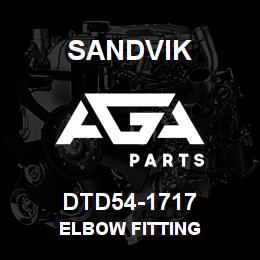 DTD54-1717 Sandvik ELBOW FITTING | AGA Parts