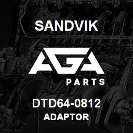 DTD64-0812 Sandvik ADAPTOR | AGA Parts