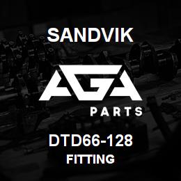 DTD66-128 Sandvik FITTING | AGA Parts