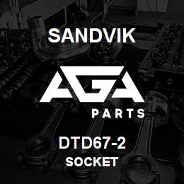 DTD67-2 Sandvik SOCKET | AGA Parts