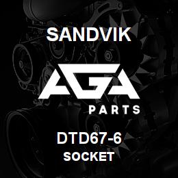 DTD67-6 Sandvik SOCKET | AGA Parts