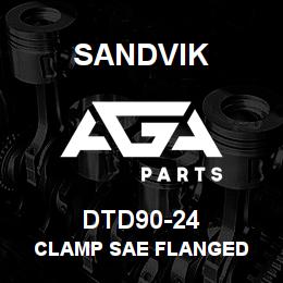 DTD90-24 Sandvik CLAMP SAE FLANGED | AGA Parts