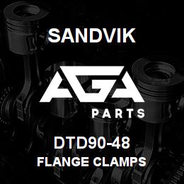 DTD90-48 Sandvik FLANGE CLAMPS | AGA Parts