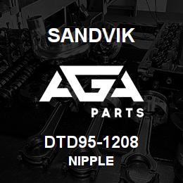 DTD95-1208 Sandvik NIPPLE | AGA Parts