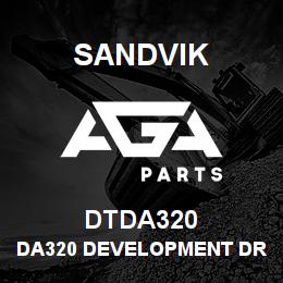 DTDA320 Sandvik DA320 DEVELOPMENT DRILL | AGA Parts