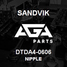 DTDA4-0606 Sandvik NIPPLE | AGA Parts