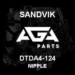 DTDA4-124 Sandvik NIPPLE | AGA Parts