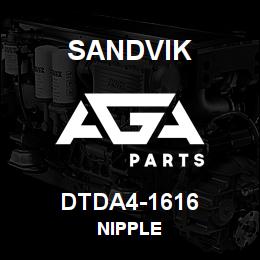 DTDA4-1616 Sandvik NIPPLE | AGA Parts