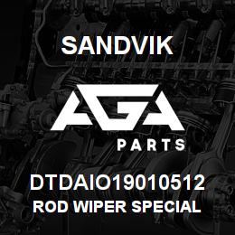 DTDAIO19010512 Sandvik ROD WIPER SPECIAL | AGA Parts