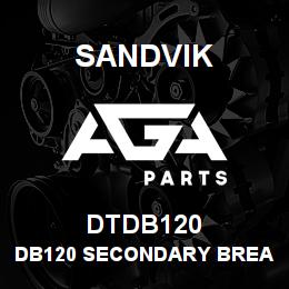DTDB120 Sandvik DB120 SECONDARY BREAKER | AGA Parts