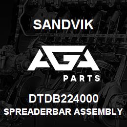 DTDB224000 Sandvik SPREADERBAR ASSEMBLY 1350 ROOF BOLTE | AGA Parts