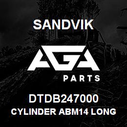 DTDB247000 Sandvik CYLINDER ABM14 LONG FEED CYLINDER | AGA Parts