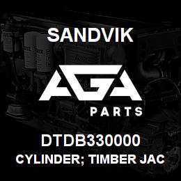 DTDB330000 Sandvik CYLINDER; TIMBER JACK 1350; 60MM EXT | AGA Parts