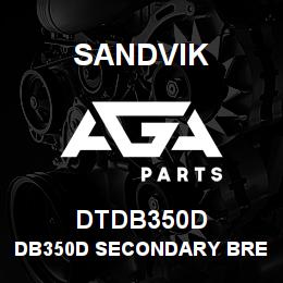 DTDB350D Sandvik DB350D SECONDARY BREAKER | AGA Parts