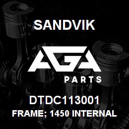 DTDC113001 Sandvik FRAME; 1450 INTERNALLY PORTED | AGA Parts
