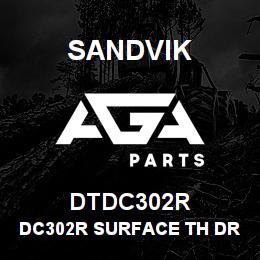 DTDC302R Sandvik DC302R SURFACE TH DRILL | AGA Parts