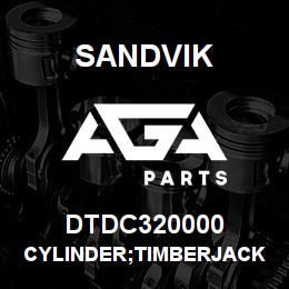 DTDC320000 Sandvik CYLINDER;TIMBERJACK 1450**TABULATED | AGA Parts