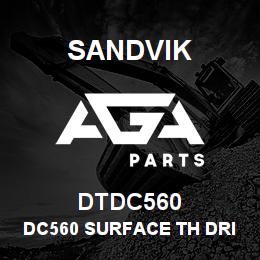 DTDC560 Sandvik DC560 SURFACE TH DRILL | AGA Parts